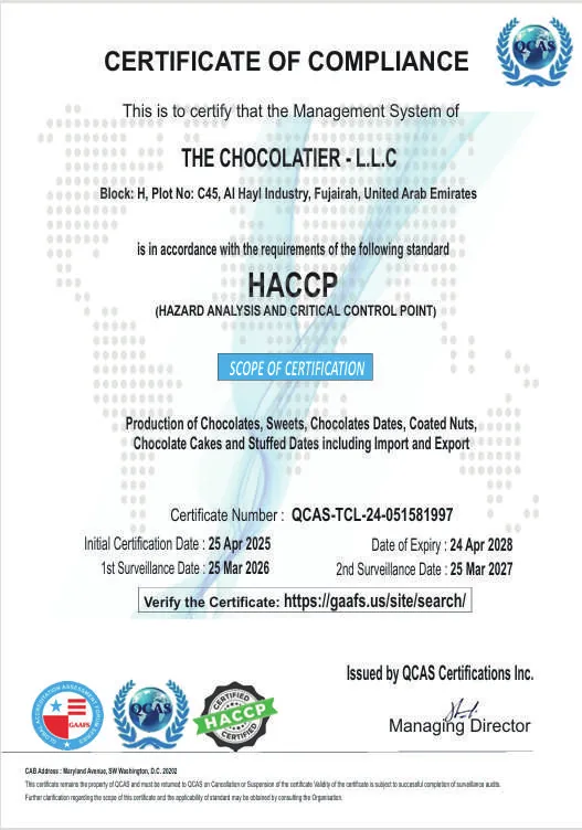 HACCP Certified