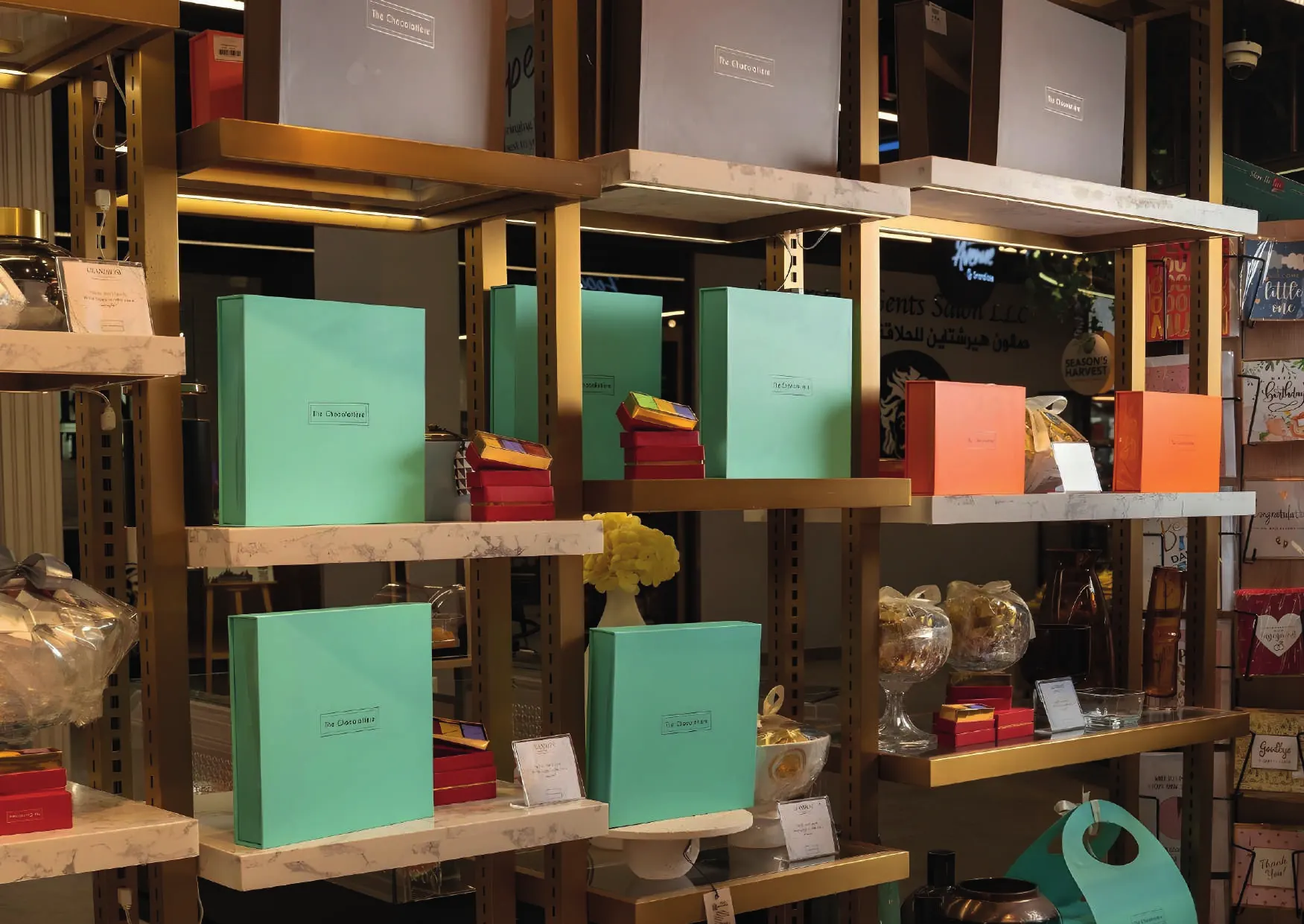 The Chocolatière on display in store